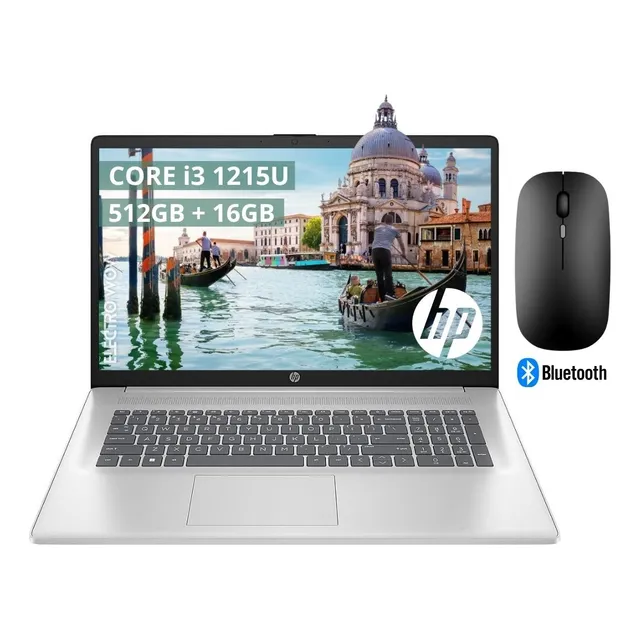 Hp Core I3 512 Ssd 16gb 17,3 Fhd Laptop Pavilion Con Regalo