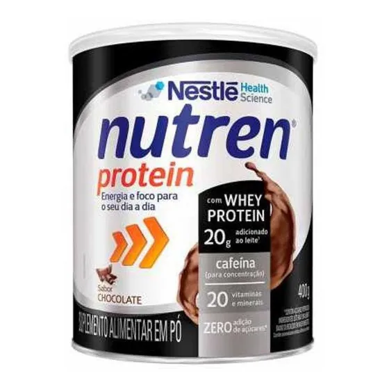 Sup Alim Com Whey Choc Nestlé Nutren Protein 400g