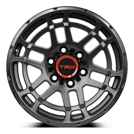 Rines 17x8 6/139 Satin Black Trd Pro Tacoma Hilux Negro