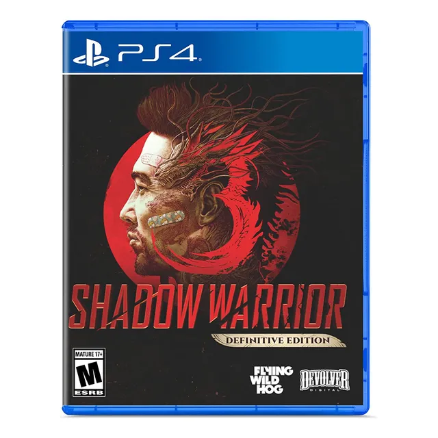 Soporte físico para PS4 de Shadow Warrior 3 Definitive Edition