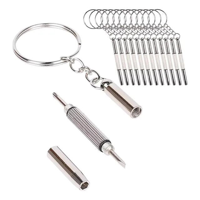 1 Mini Chave Fenda Apertar Parafuso Óculos Relogio Brinquedo