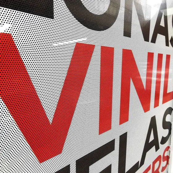 5 M2 Impresión En Vinil Microperforado Excelente Calidad Hd