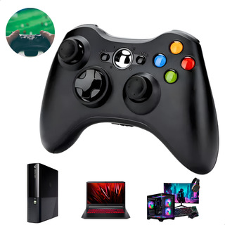 Controle Joystick Emulador Sem Fio Para Xbox 360 Notebook Pc Controle Joystick Emulador Sem Fio Para Xbox 360 Notebook Pc
