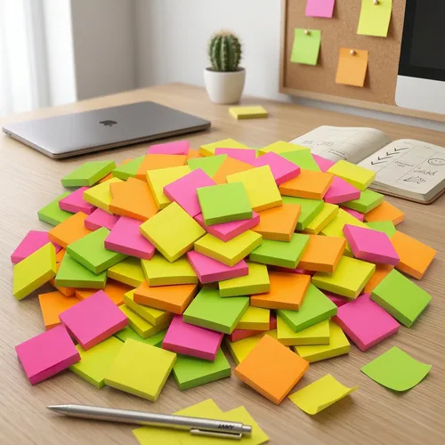 Flipchart Post-it de 25 x 30 polegadas, papel amarelo com L