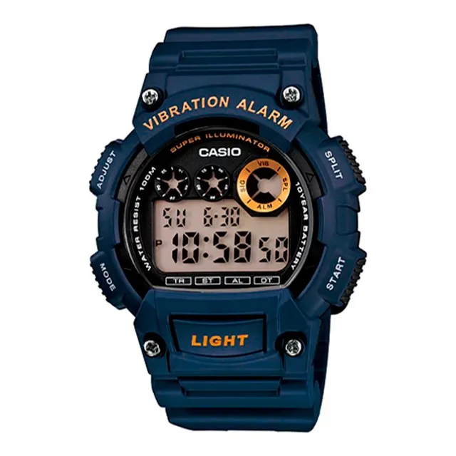 Reloj Casio Deportivo Liviano W-735h-2avdf Hombre Original