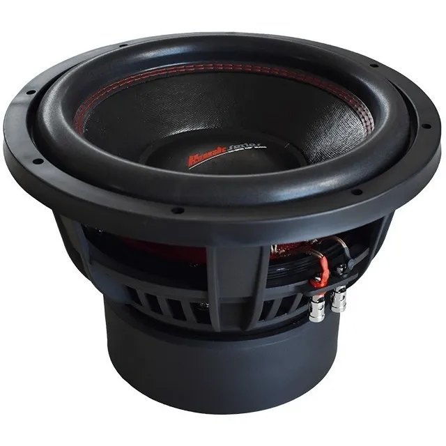 Subwoofer De 12 Pulgadas De 1500 Watts Rms 3000 Watts Max. Doble Bobina De 4 Ohms Rockseries Ultimate Modelo Rks-12d4xs