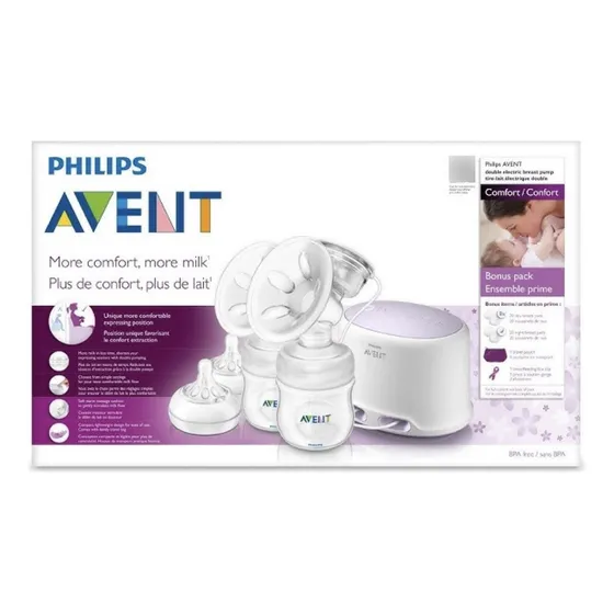 Extractor De Leche Eléctrico Doble Marca Avent
