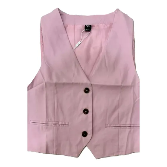 Chaleco Fino Mujer Tendencia Vestir Casual Oficina Chica Top