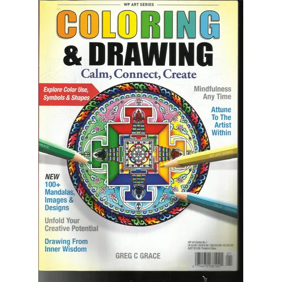 Serie Arte Colorear Dibujo Calma Conectar Crear Problema
