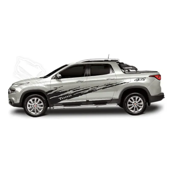 Calcos Fiat Toro Mud Kite Con Calco 4x2 O 4x4 Gratis!