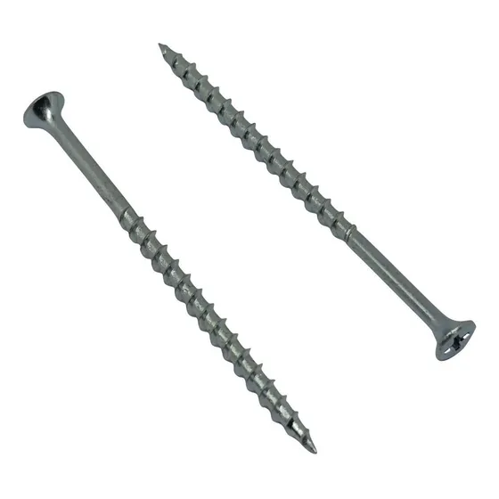 Tornillo Volcanita Crs Cab. Plana Cincado 10 X 4 - 100 Un.