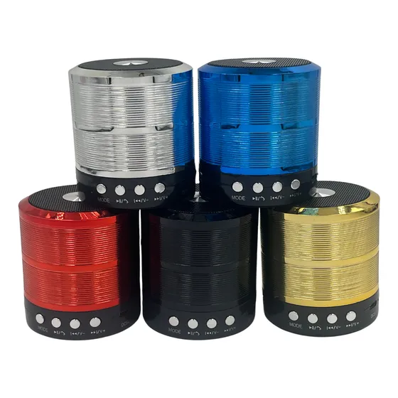 Kit 5 Mini Caixinha Som Portátil Bluetooth Revenda Atacado