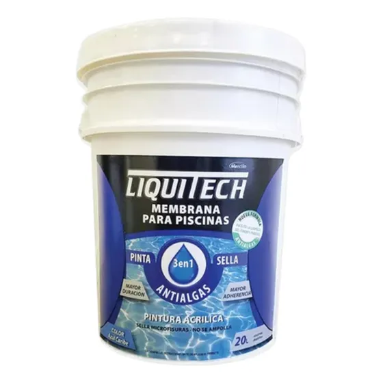 Membrana Para Piscinas Liquitech 20 Lts