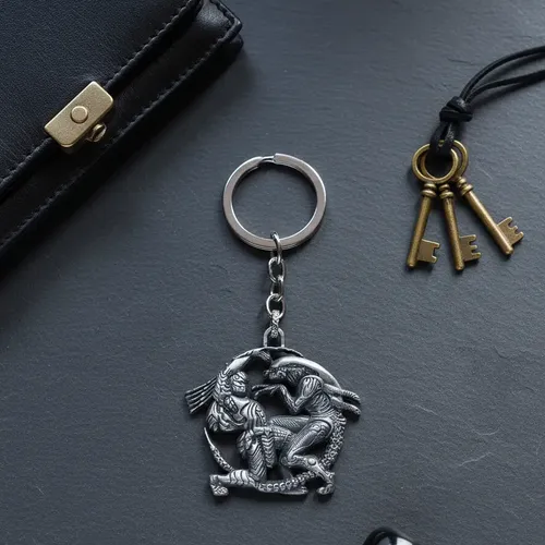 2pc Metal Gear V Diamond Dog Keychain 3d Printed Keychain