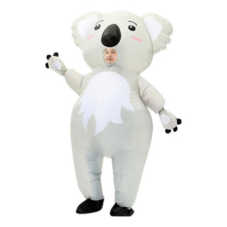 Disfraz Inflable Divertido De Koala Para Fiesta De Halloween Disfraz Inflable Divertido De Koala Para Fiesta De Halloween