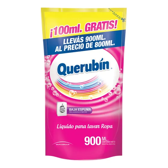 Jabón Líquido Para Ropas Doy Pack Querubín 800 Ml
