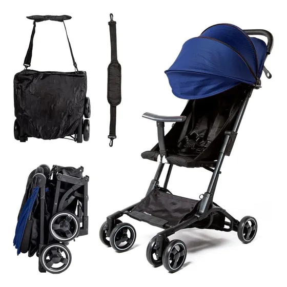 C. Carriola De Paseo Plegable Compacto Y Ligero, Silla De