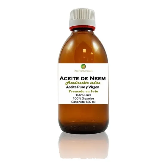Aceite De Neem 100% Puro Insecticida Natural Organico 120 Ml