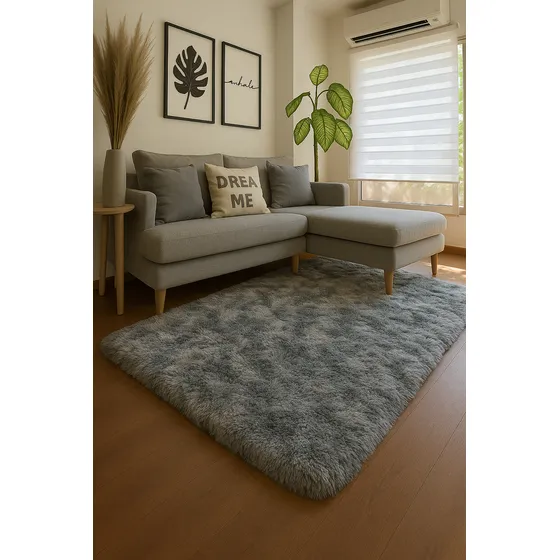 Alfombra  1 X 1,50 Metros Mts Con Antideslizante Pelo Largoc