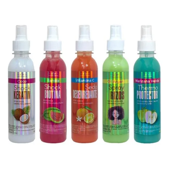 X 6 Keratin Shock, Alisado Instantáneo Shock De Keratina