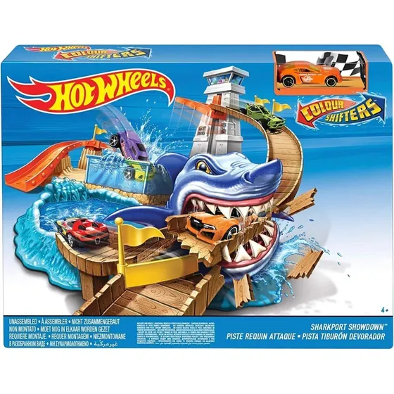 Pista De Carreras Hot Wheels Shark