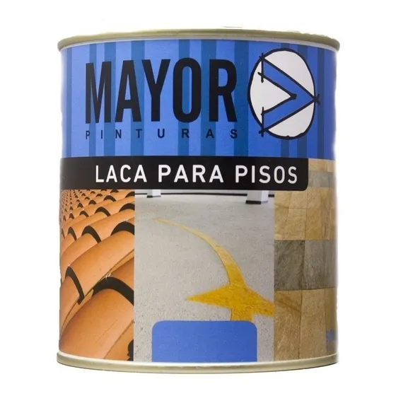 Laca Plastificante Para Pisos Interior Exterior Mayor 3.6 Lt