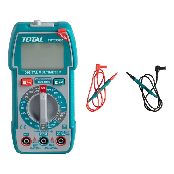 Multímetros Digital 600v Industrial Total Tmt536002