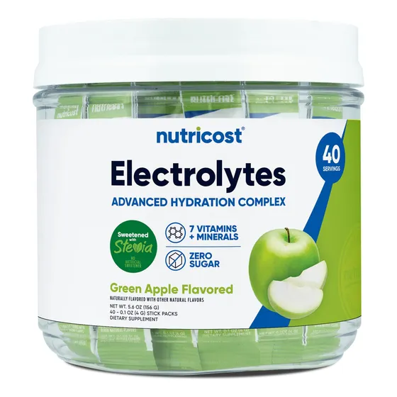 Paquete De 40 Varillas Nutricost De Electrolytes Complex, Ma
