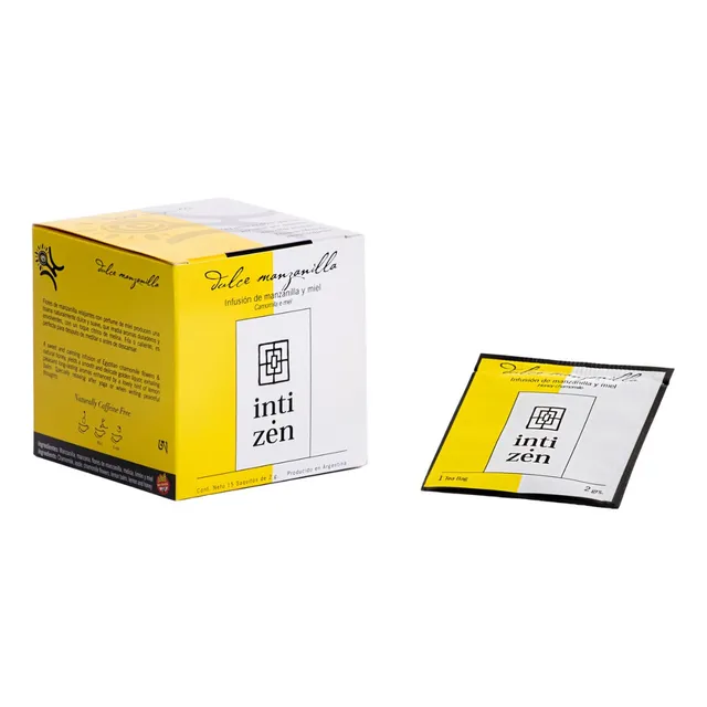 Té Inti Zen Dulce Manzanilla - Infusión De Manzanilla Y Miel