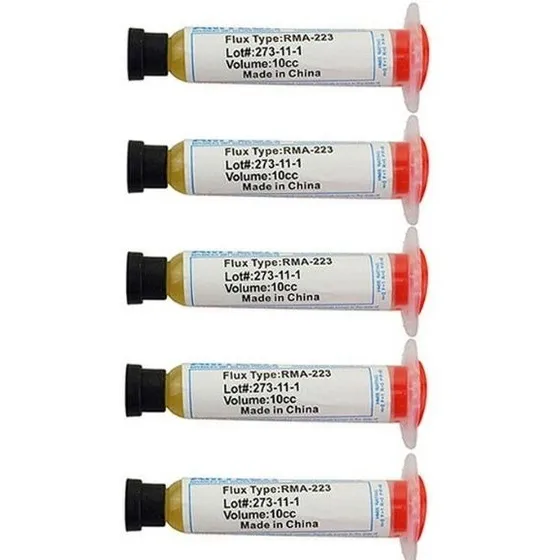 5 Piezas Flux  Rma-223 ¡el Mejor! Reballing Reflow Tubo 10cc
