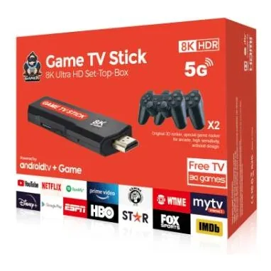 Streaming Tv Stick 8k Ultra Hd 10000 Juegos Tv Gratis