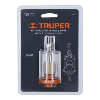 Filtro Aire Compresor Separador Agua Y Aceite Truper 19027 Filtro Aire Compresor Separador Agua Y Aceite Truper 19027