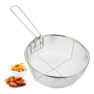 Colador Escurridor Canasta Multiusos Alimentos Freidora Colador Escurridor Canasta Multiusos Alimentos Freidora