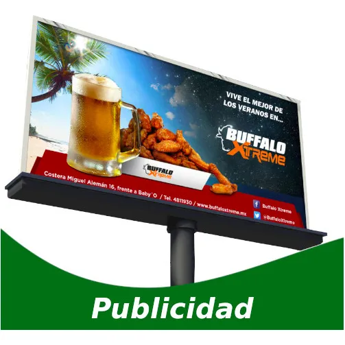 Vallas Publicitarias, Lonas Avisos, Publicidad, Gigantografi