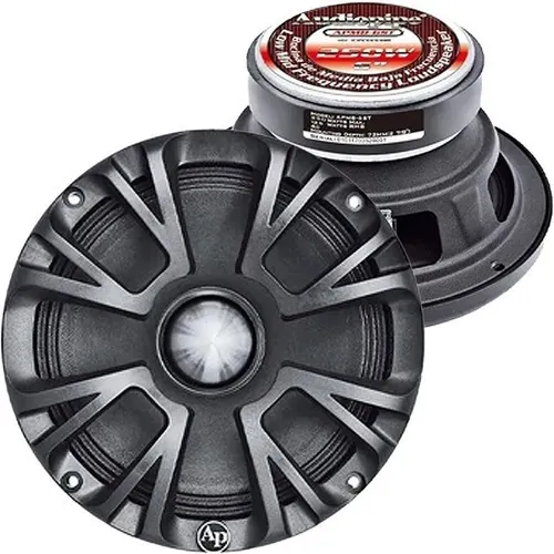 Medios 8 Pulgadas 500w Punta De Bala Audiopipe ( Par ) 