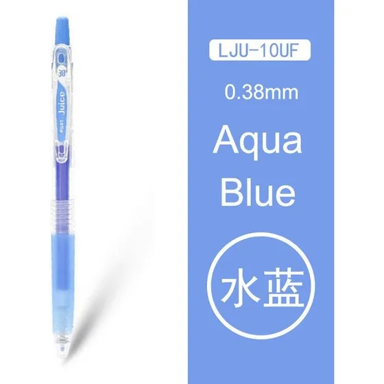 Bolígrafo Roller Pilot Juice 0.38 Lju-10uf Precisión Full Color de la tinta Azul acuático