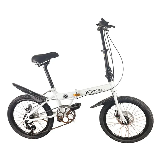Bicicleta Dobrável Aro 20 7v Shimano Freio Disco K'tera Lite