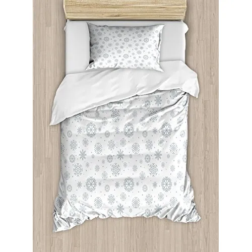 Anbesonne Invierno Duvet Cover Set, Patrón Ornate Qfvvy