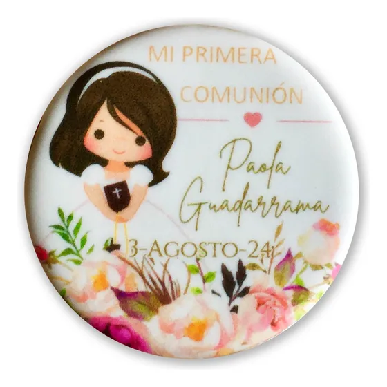 50 Galletas Personalizadas Primera Comunión