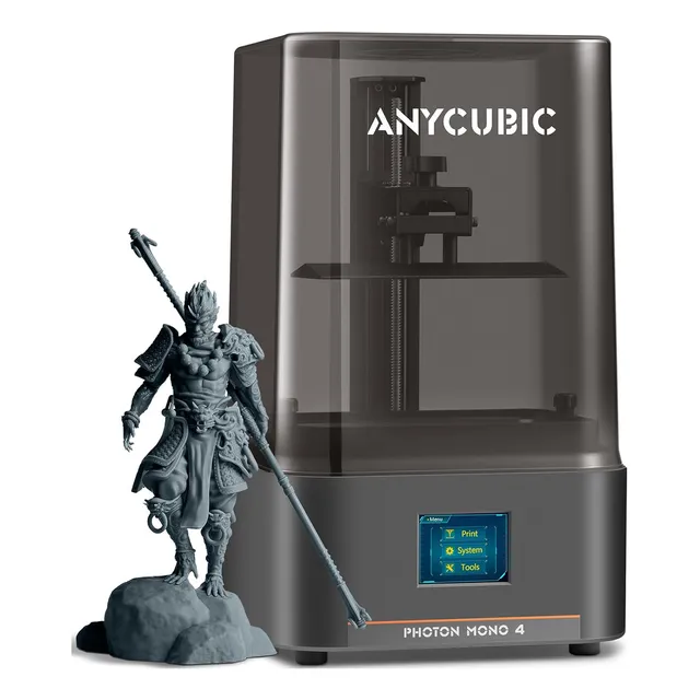 Impresora 3d Resina Anycubic Photon Mono 4 10k Color Negro
