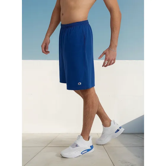 Short Champion Azul De Hombre De Algodón Pantalón Corto