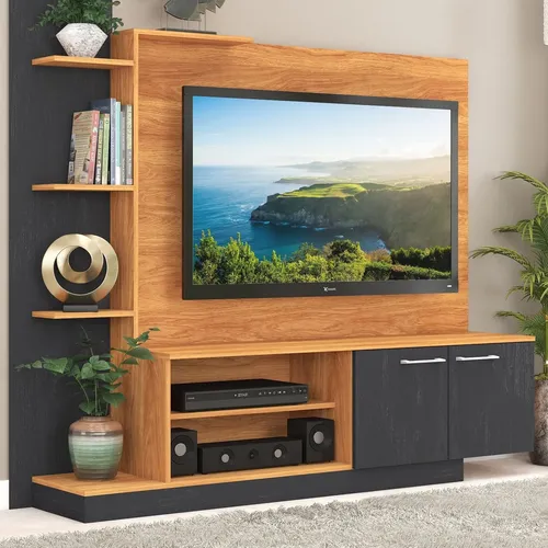 Estante Home Nt1295 P/ Tv Até 60 Polegadas Notável Móveis Cor