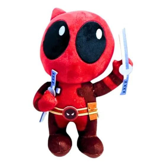 Peluche Deadpool Katanas Marvel 30cm