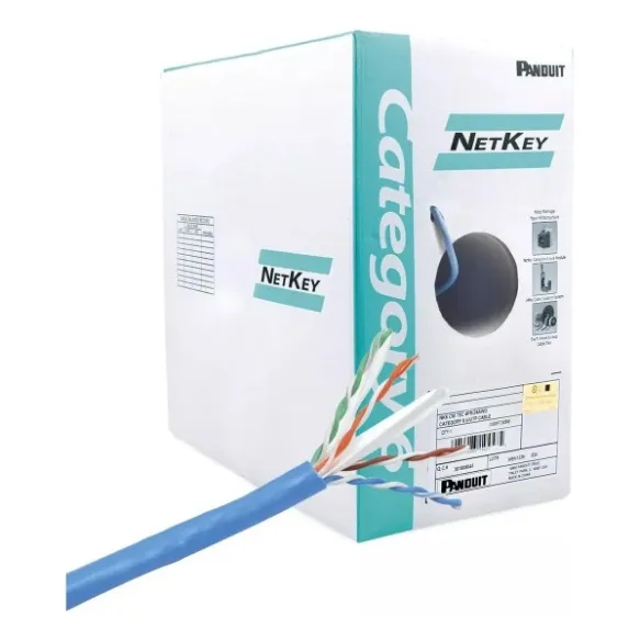 Panduit NUC6C04BU-FE Bobina De Cable Utp 305 M De Cobre Netkey Reelex Cat 6