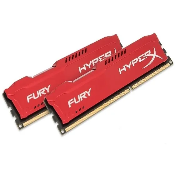 Kingston Hyperx Fury 16gb (2x8gb) 1600mhz (12800) Ddr3 Red