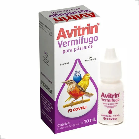 Remedio Caseiro Gogo Avitrin Vermifugo 10ml