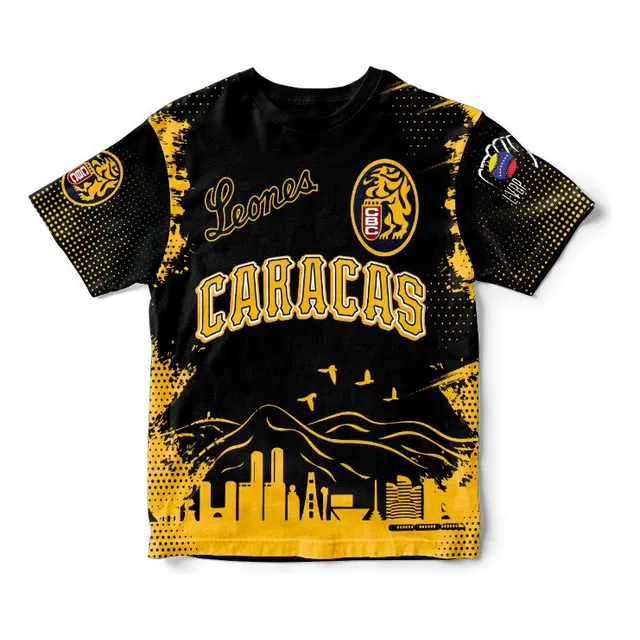Franela Para Niños De Los Leones Del Caracas