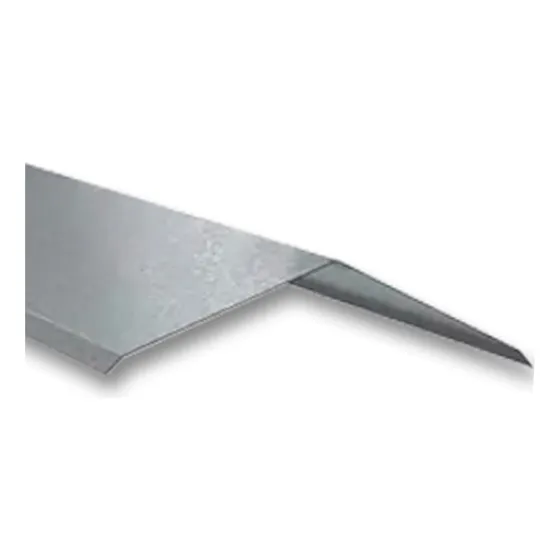 Cumbrera Lisa Calibre 26 X 2.40 Mts Largo Gris