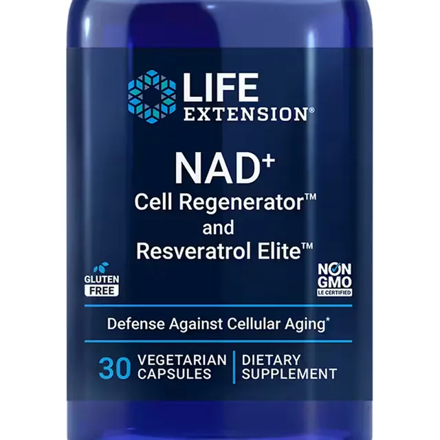 Nad+ 300 Mg Con Resveratrol Elite, 30 Unid. - Life Extension