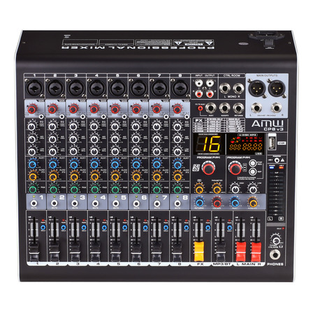 Amw Cp8 Mesa De Som Premium 8 Canais Efx Interface Usb Bt ! Amw Cp8 Mesa De Som Premium 8 Canais Efx Interface Usb Bt !